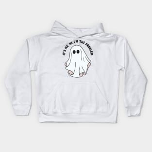 problematic ghost Kids Hoodie